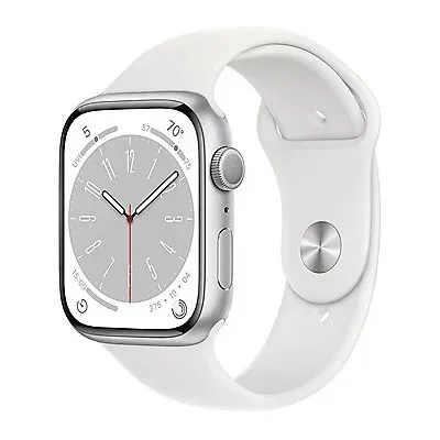 שעון חכם Apple Watch Series 8 45mm Aluminum Case Sport Band GPS חדש אפל