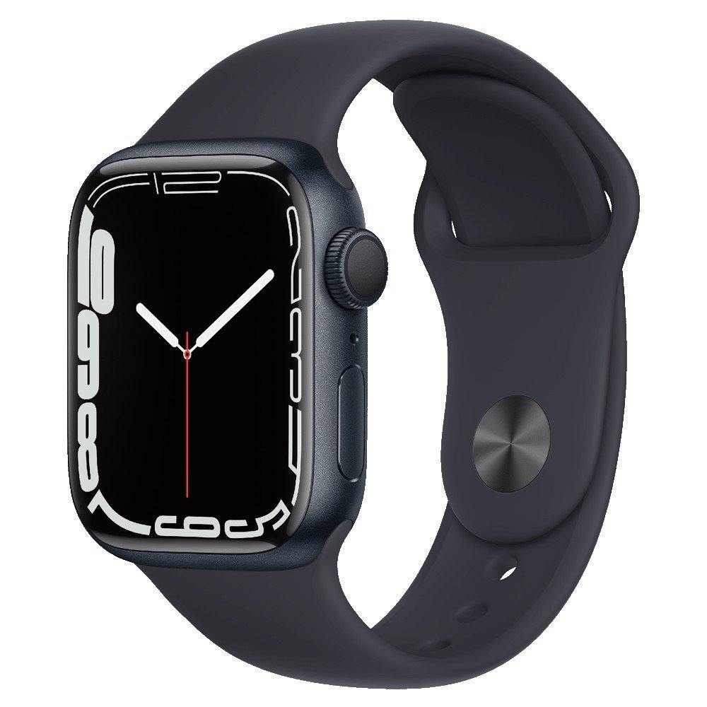 שעון חכם Apple Watch Series 7 45mm Aluminum Case Sport Band GPS אפל